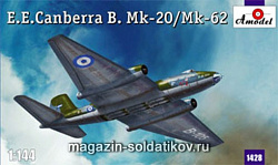Сборная модель из пластика E.E.Canberra B. Mk-20/Mk-62 бомбардировщик Amodel (1/144)