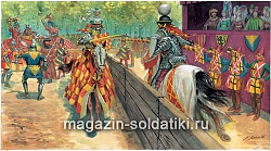 Солдатики из пластика ИТ Игра Medieval Tournament (1/72) Italeri