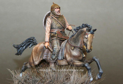 Сборная фигура из металла Scythian Warrior 7-6 c.b., 54 мм, Alive history miniatures