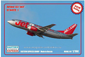 Сборная модель из пластика Авиалайнер 737-300 JET2 (1/144) Восточный экспресс - фото