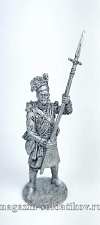 Миниатюра из олова Колор-сржнт 42-го Корол. хайлэндского плк. Великобритания, 1806-15 гг. 54 мм EK Castings - фото