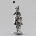 Сборная миниатюра из смолы Орлоносец - драгун, 28 мм, Аванпост