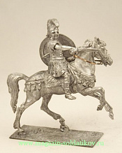 Миниатюра из металла Греческий командир на коне, 54 мм, Магазин Солдатики - фото