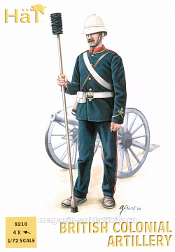 Солдатики из пластика Colonial Wars: British Artillery (1:72), Hat
