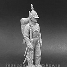 Сборная миниатюра из смолы Рядовой гренадерских полков и рот, Россия 1846-56 гг. 54 мм, Chronos miniatures