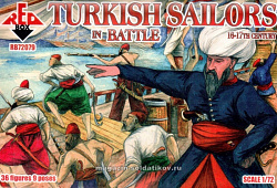 Солдатики из пластика Турецкие моряки в бою XVI-XVII в. (1:72) Red Box