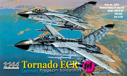 Сборная модель из пластика Д Самолет Tornado ECR Lechfeld Tigers (1/144) Dragon