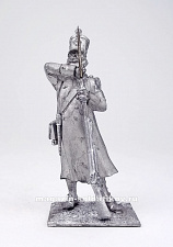 Миниатюра из олова Французский пехотинец (отступление из России), 54 мм, Магазин Солдатики - фото