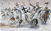 Солдатики из пластика ИТ Набор солдатиков «Рыцари Тевтонского ордена» (1/72) Italeri - фото