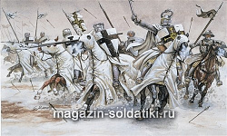 Солдатики из пластика ИТ Набор солдатиков «Рыцари Тевтонского ордена» (1/72) Italeri