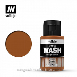 Тонирующая жидкость коричневая, 35 мл, Vallejo