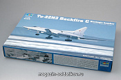 Сборная модель из пластика Самолет Ту-22М3 (1:72) Трумпетер - фото