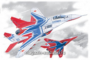 Сборная модель из пластика МиГ-29, Пилотажная группа стрижи (1/72) ICM - фото