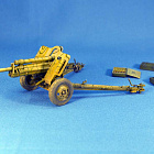Сборная модель из пластика Немецкая полевая пушка 7,62см FK 39(r), MiniArt (1/35)