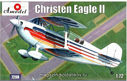 Сборная модель из пластика Christen Eagle II спортивный самолет Amodel (1/72)