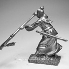 Миниатюра из олова 5262 СП Древнекитайский воин-женщина, V в.н.э. 54 мм, Солдатики Публия