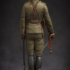 Сборная миниатюра из металла Офицер пехотных полков РИА 1914-17 гг. 54 мм, Chronos miniatures