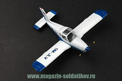 Масштабная модель в сборе и окраске Самолёт Zlin Z-42, 1:72 Easy Model