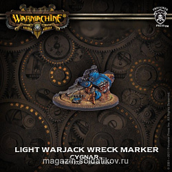 Cygnar Light Warjack Wreck Marker Warmachine