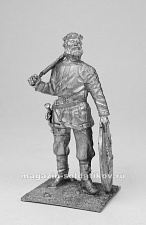 Миниатюра из олова Перс с топором, 54 мм, Магазин Солдатики - фото
