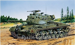 Сборная модель из пластика ИТ Танк M-47 Patton (1/35) Italeri