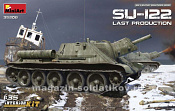 Сборная модель из пластика Самоходное орудие СУ-122 (последняя версия), MiniArt (1/35) - фото