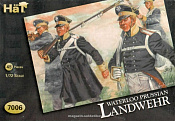 Солдатики из пластика Waterloo Prussian Landwehr, (1:72), Hat - фото