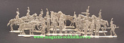 Миниатюра из металла Саксонская конная артиллерия, 30 мм, Berliner Zinnfiguren - фото
