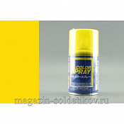S 048 Краска аэрозольная 100 мл. прозрачная желтая, Mr. Hobby. Краски, химия, инструменты - фото