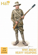 Солдатики из пластика WWI ANZAC Heavy Weapons (1:72), Hat - фото