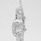 Сборные фигуры из металла Стоящий рядовой армейских полков с ружьем на плечо 1783-96 гг. 28 мм, Figures from Leon