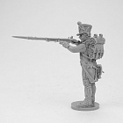 Сборная миниатюра из смолы Фузилёр, стрелок 2-й линии, в кивере. Франция, 1807-1812 гг, 28 мм, Аванпост