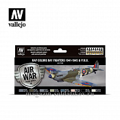 Набор Model Air WWII RAF DAY EUROPEN (8цв.) Vallejo - фото