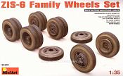 Семейство колес для ЗИС-6, MiniArt (1/35) - фото