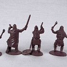 Солдатики из пластика Викинги (коричневый цвет), 1:32 Хобби Бункер