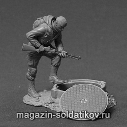 Сборная миниатюра из смолы Сталкер, 54 мм,Taurus miniatures