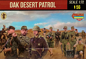 Солдатики из пластика Dak Desert Patrol (1/72) Strelets - фото