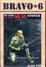 Сборная фигура из смолы US Navy SEAL-Stoner (1/35), Bravo 6 - фото