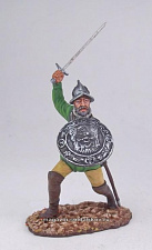 Миниатюра в росписи Испанский офицер, 54 мм - фото