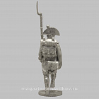 Сборная миниатюра из металла Фузилёр идущий, в шляпе, на плечо. Франция, 1802-1806 гг, 28 мм, Аванпост
