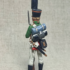 Русский гвардеец 1805, 54 мм в росписи (314-050) (314-050)