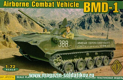 Сборная модель из пластика БМД-1 Советская боевая машина десанта, АСЕ (1/72)