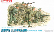 Сборные фигуры из пластика Д Солдаты Gebirgsjager Kaukaz 1942 (1/35) Dragon - фото