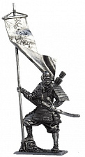 Миниатюра из металла 183. Японский воин-монах, XII в. EK Castings - фото