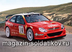 Сборная модель из пластика Aвтомобиль Ситроен Xsara WRC 1:24 Хэллер