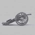 Сборная миниатюра из смолы 4-фунтовое орудие системы Грибоваля, 28 мм, Аванпост