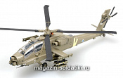 Масштабная модель в сборе и окраске Вертолёт AH-64 ВВС Израиля №941 (1:72) Easy Model - фото