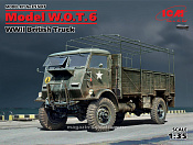 Сборная модель из пластика Model W.O.T. 6, Британский грузовой автомобиль ІІ МВ (1/35) ICM - фото