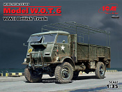 Сборная модель из пластика Model W.O.T. 6, Британский грузовой автомобиль ІІ МВ (1/35) ICM - фото