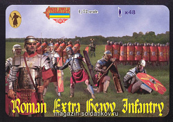 Солдатики из пластика Римская экстра тяжелая пехота (1/72) Strelets